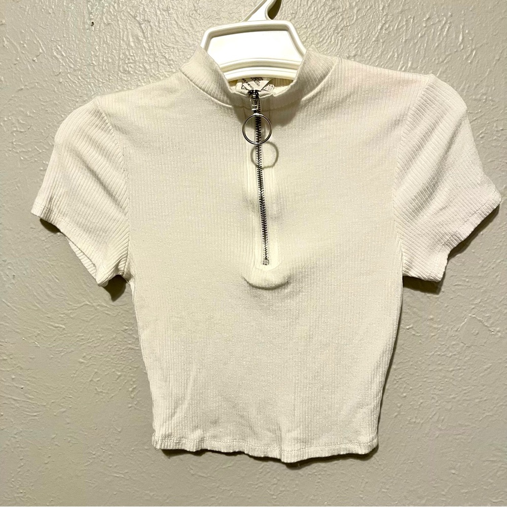 Zipper crop top | Windsor